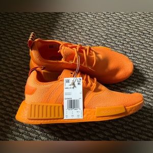 Adidas Originals NMD_R1  Womens Running Shoes Orange GV9439 Size 8.5 RARE